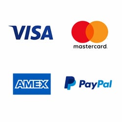 Credit Cards on White Background